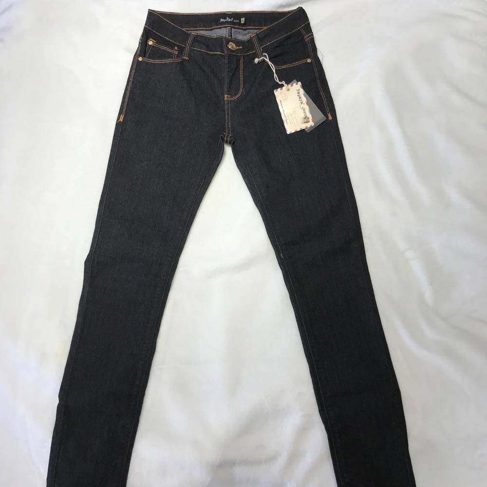 PAPAYA BLACK SIZE 5 JUNIORS JEANS